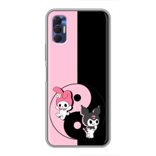 Чехол с кроликом Куроми на TECNO Spark 8P (Куроми Инь Янь)