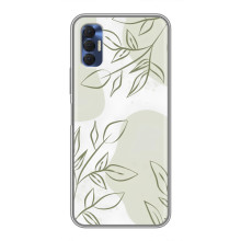 Чехол цветочный дизайн для TECNO Spark 8P