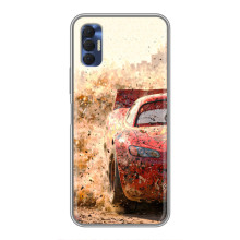Чохол з принтом Маквін для TECNO Spark 8P – Блискавка Маквін