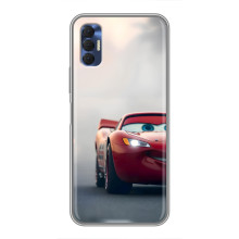 Силиконовый чехол Маквин для TECNO Spark 8P – Маквин на трасе