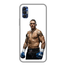 Чехол с картинкой Александр Усик для TECNO Spark 8P – Усик на белом