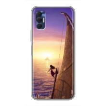 Чехол с мультфильмом Моана TECNO Spark 8P – Моана в море