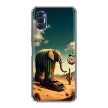 Чехол с мемами тралалело тралала для TECNO Spark 8P – Лирили ларила