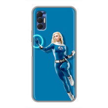 Чехол с принтом Фантастическая четверка для TECNO Spark 8P