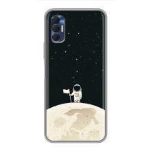Космические Чехлы для Техно Спарк 8Р (VPrint) (На луне)