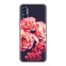 Чехлы с тематикой "ЦВЕТЫ" на TECNO Spark 8P (Бутоны)