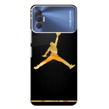 Силиконовый Чехол Nike Air Jordan на Техно Спарк 8р – Джордан 23