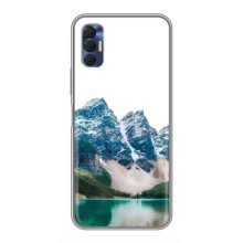 Силиконовый чехол с КАРТИНКАМИ лето для TECNO Spark 8P (AlphaPrint) (Гори)