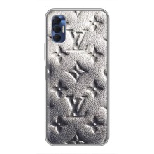 Текстурный Чехол Louis Vuitton для Техно Спарк 8р (Бежевый ЛВ)