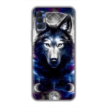 Защитные чехлы для Техно Спарк 8Р (AlphaPrint) (ХИТ продаж) ВОЛК (Волк)