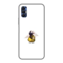 Защитные чехлы (Призрак Киева) для TECNO Spark 8P (AlphaPrint) (Мой Краш)