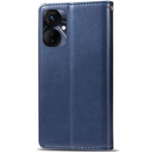 Кожаный чехол-книжка GETMAN Gallant (PU) для TECNO Spark 9 Pro (KH7n) – Синий