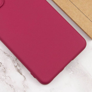 Чехол Silicone Cover Lakshmi Full Camera (A) для TECNO Spark 9 Pro (KH7n) – Бордовый