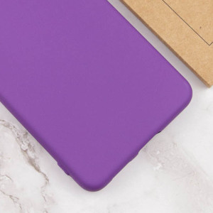 Чехол Silicone Cover Lakshmi Full Camera (A) для TECNO Spark 9 Pro (KH7n) – Фиолетовый
