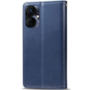 Кожаный чехол-книжка GETMAN Gallant (PU) для TECNO Spark 9 Pro (KH7n) – Синий