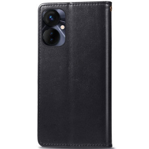 Кожаный чехол-книжка GETMAN Gallant (PU) для TECNO Spark 9 Pro (KH7n) – Черный
