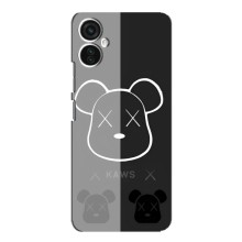 Чехлы для TECNO Spark 9 Pro - Bearbrick Louis Vuitton (PREMIUMPrint) (БеарБрик глаза)