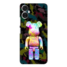 Чехлы для TECNO Spark 9 Pro - Bearbrick Louis Vuitton (PREMIUMPrint) (Яркий Bearbrick)