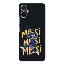 Чохли для TECNO Spark 9 Pro (Leo чемпіон) (AlphaPrint) (Messi ПСЖ)