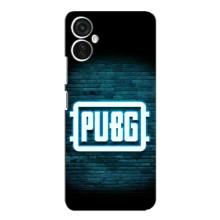 Чеjхол PUBG для ТЕКНО Спарк 9 Про (AlphaPrint) (Лого PUBG)