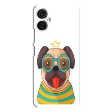 Бампер для TECNO Spark 9 Pro с картинкой "Песики" (Собака Король)