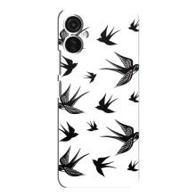 Чохол з пташками на TECNO Spark 9 Pro (VPrint) (Ластівки)