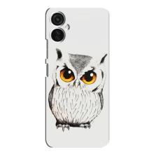 Чохол з пташками на TECNO Spark 9 Pro (VPrint) (Мила Сова)