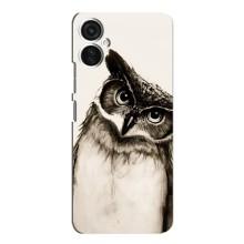Чохол з пташками на TECNO Spark 9 Pro (VPrint) (Сова)