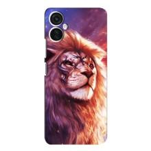 Чохол з картинкою ЛЕВ для TECNO Spark 9 Pro (VPrint) (Красочний Лев)