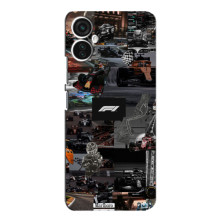 Чехол Формула1 на TECNO Spark 9 Pro – Коллаж Ф1