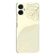 Чохол квітковий дизайн для TECNO Spark 9 Pro – Зелений фон