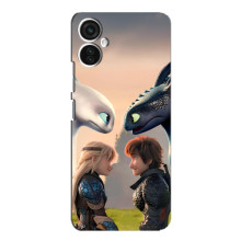 Чехол как приручить дракона на TECNO Spark 9 Pro – Гикавка и Астрид