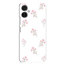 Чехол с розовым рисунком для TECNO Spark 9 Pro – Розовые цветы
