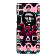 Чехол Гра в кальмара для TECNO Spark 9 Pro – Персонажи игры кальмара