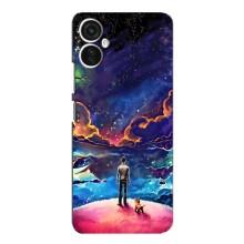 Космічні Чохли для ТЕКНО Спарк 9 Про (VPrint) (Вид Галактики)