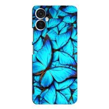 Силиконовый бампер с картинкой животных для TECNO Spark 9 Pro (Крылья бабочек)