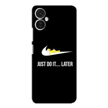 Силиконовый Чехол на TECNO Spark 9 Pro с картинкой Nike (Later)