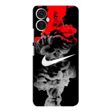 Силиконовый Чехол на TECNO Spark 9 Pro с картинкой Nike (Nike дым)