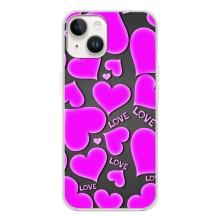 Чехлы для любимой на Спарк Гоу 1 (VPrint) (Pink hearts)