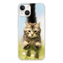 Чехлы с Котиками для Tecno Spark Go 1 (VPrint) (Прыжок кота)