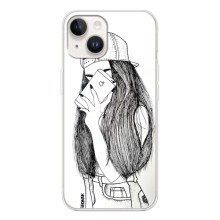 Чохол з друком для Tecno Spark Go 1 - (Мода) (AlphaPrint) (Фото дівчини)