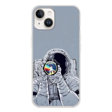 Чехол NASA для Tecno Spark Go 1 (AlphaPrint) (Космонавт фото)