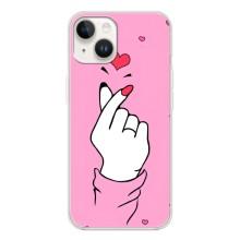 Чохол з принтом для Tecno Spark Go 1 (AlphaPrint - Знак сердечка)