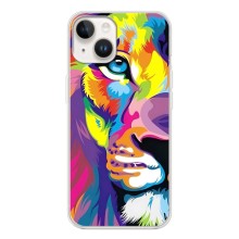 Чехол со Львом для Tecno Spark Go 1 (VPrint) (Яркий Лев)