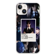 Чехлы Венсдей на Tecno Spark Go 1 Уэнсдей (AlphaPrint) (коллаж Уэнздей)