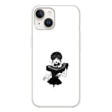 Чехлы Венсдей на Tecno Spark Go 1 Уэнсдей (AlphaPrint) (танец Уэнздей)