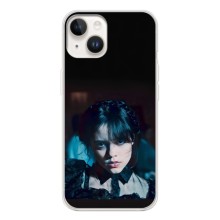 Чехлы Венсдей на Tecno Spark Go 1 Уэнсдей (AlphaPrint) (взгляд Уэнздей)