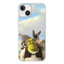 Чохол з мультфільмом Шрек на Tecno Spark Go 1 – Шрек і осел