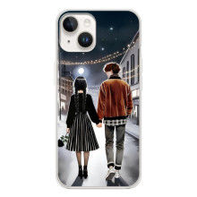 Чехол с дизайном Венздей 2 на Tecno Spark Go 1 – Уэнсдей и Тайлер