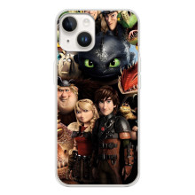 Чехол как приручить дракона на Tecno Spark Go 1 – Персонажи дракона